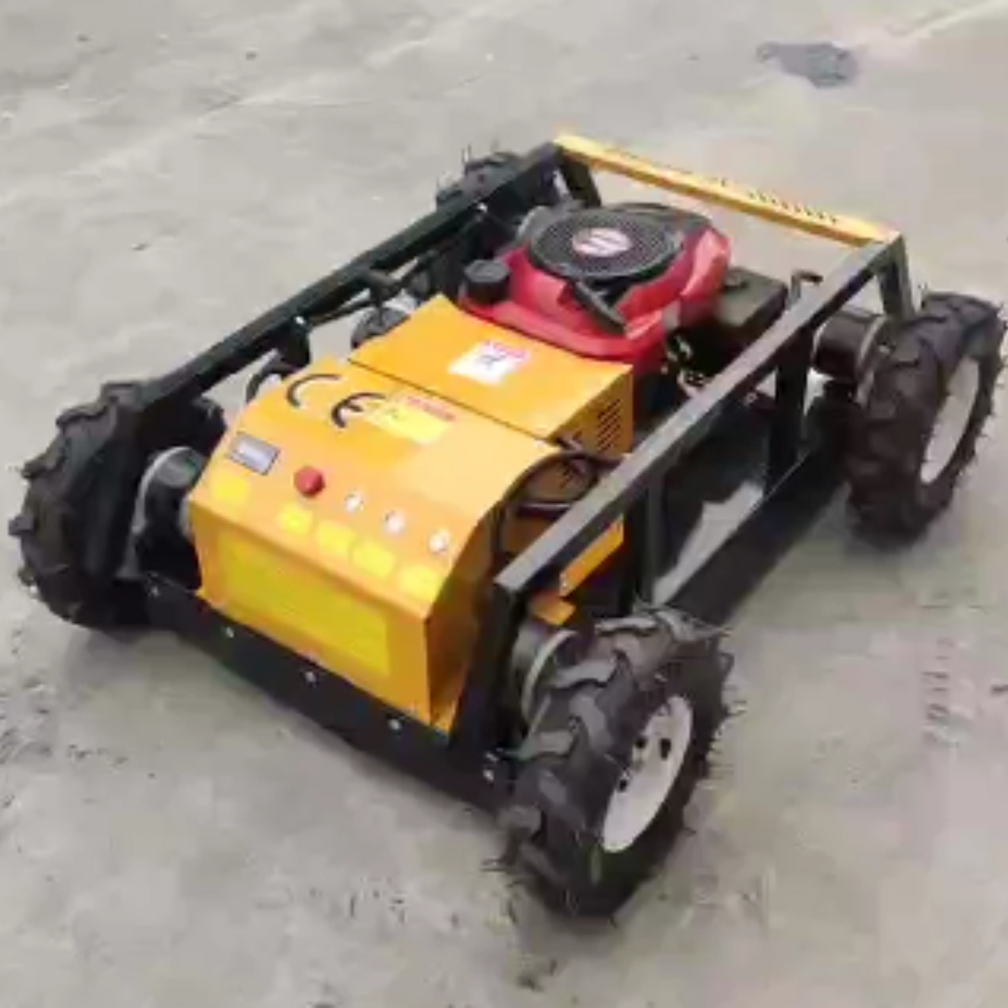 Typhoon 550mm 7.5 Hp 4wd Compact Remote Controlled Lawn Mower