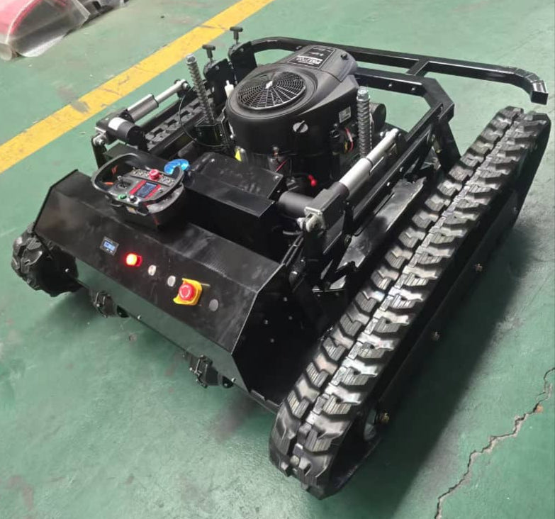 Remote controlled mower Tank800 25 Hp vee twin. Safely access all areas of your property any time of year with the power to regain lost land. Remove and control blackberries, lantana, bamboo, gorsebush, in fact, any vegetation, will be quickly reduced to ground level.
www.rebelmowers.com.au