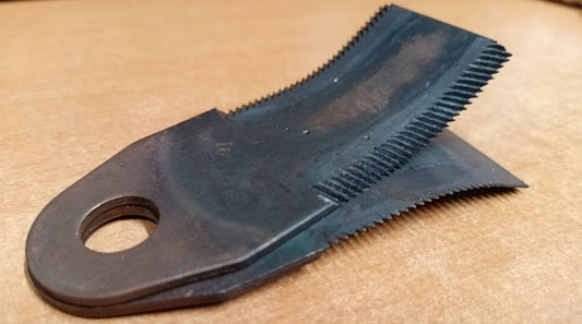 Rhino remote control flail mower replacement hardened steel blades. www.rebelmowers.com.au