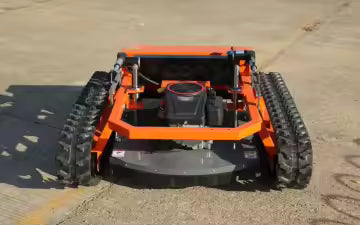Rebel Mowers Tank RC Mower Low Profile All Terrain