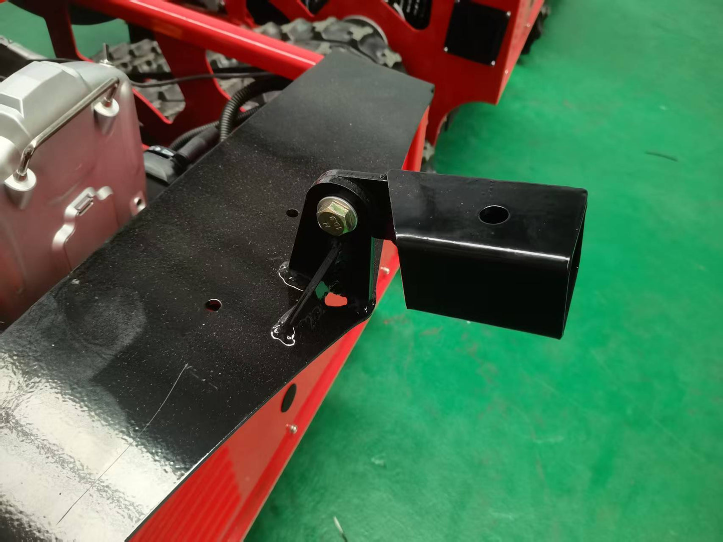 Towbar for remote control mower