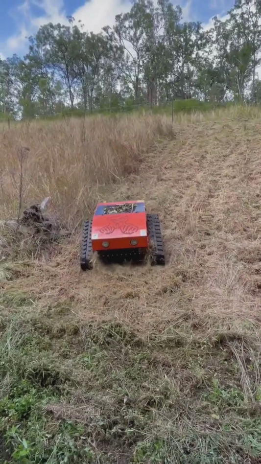 (Remote Control Lawn Mower) - Honey Badger Fully Armoured