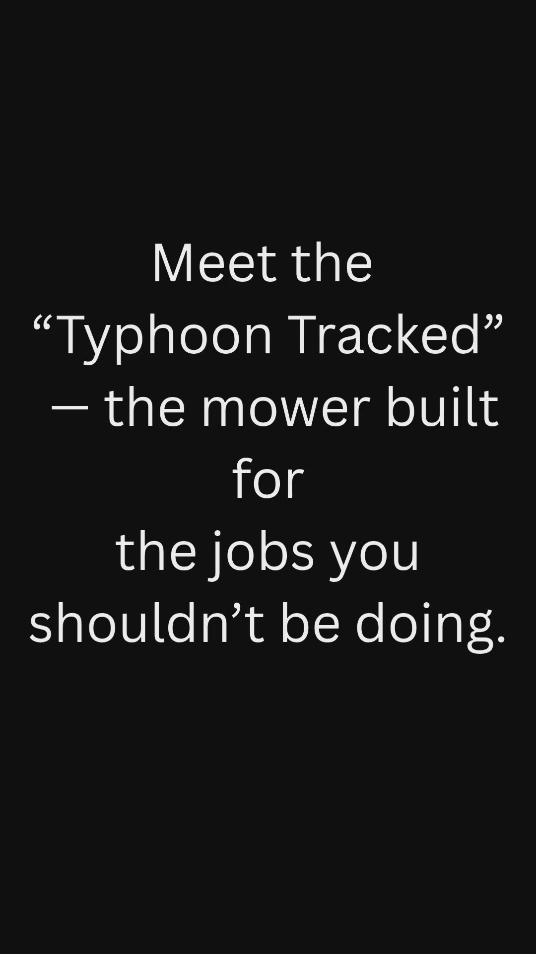 A short video showing the capabilities of the Typhoon remote controlled mower. www.rebelmowers.com.au